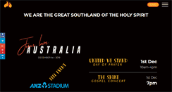 Desktop Screenshot of jesuslovesaustralia.com